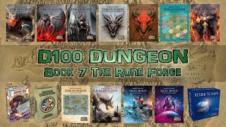 PRODUCT REVIEW BOOK 7 THE RUNE FORGE MK GAMES D100 DUNGEON D100 SPACE [upl. by Wallinga960]