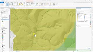 Hydrology Tools Map Tutorial – ArcGIS Pro [upl. by Segroeg570]