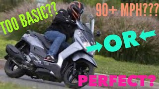 Luxury or Performance ClevelandMoto Test Rides the 2022 SYM CityCom S 300i SCOOTER [upl. by Latrena]