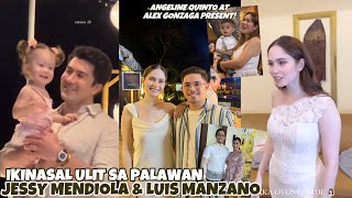 JESSY MENDIOLA IKINASAL ULIT SA PALAWAN KASAMA NA NILA SI BABY PEANUT SA CEREMONY WITH ALEX GONZAGA [upl. by Tem]