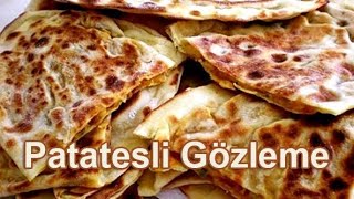 Gözleme tarifi patatesli gözleme gözleme nasıl yapılır [upl. by Aleek457]