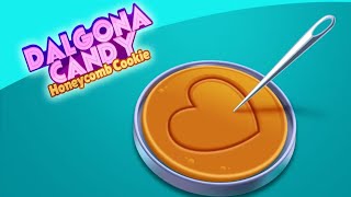 Dalgona Candy Honeycomb Cookie Gameplay [upl. by Theo891]