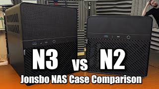 The Jonsbo N2 vs N3 NAS Case Comparison [upl. by Bolt]