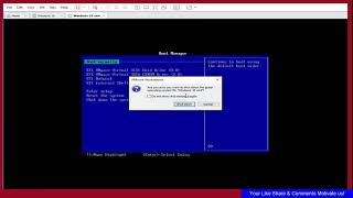 How To Fix quotEFI Network issue Booting Problem in Vmware Workstation 15 [upl. by Forcier]