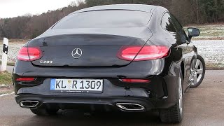 2021 Mercedes Benz C 200 Coupe 18414 PS TEST DRIVE [upl. by Nawd378]