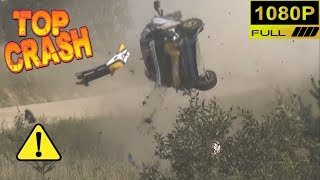 Top 10 of the most spectacular rally crashes in recent years by Chopito Rally Crash [upl. by Aneetsyrk960]