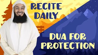 NEW  MUST READ  Simple Morning and Evening Protection recited by Mufti Menk [upl. by Karna]