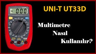 Multimetre Nasıl Kullanılır Tüm Özellikleriyle Detaylı Anlatım [upl. by Nnylodnewg531]