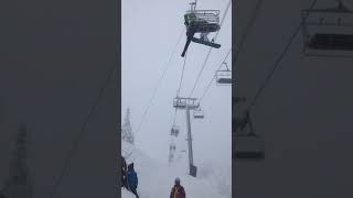 Ski Patrol Lift Evacuation [upl. by Uella]