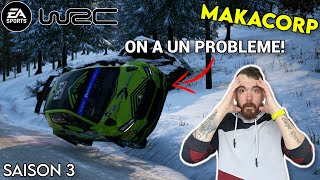 EA SPORTS WRC ELLE VA MARCHER MOINS BIEN Makacorp épisode 2 [upl. by Ettelorahc996]