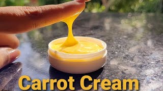 shorts DIY Carrot Cream🥕  For Glowing Bright Skin  Remove Dark spotPigmentationSuntan [upl. by Wilmette431]