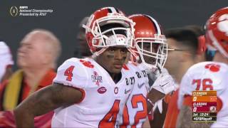 2016 CFP National Championship  2 Clemson vs 1 Alabama HD [upl. by Haim191]