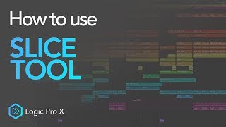 Using The Slice Tool For Cutting Audio  Logic Pro X [upl. by Jacenta]