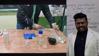 Class 12 Chemistry Practical  Volumetric titration of unknown KMnO4 with Mohr Salt [upl. by Deedahs]