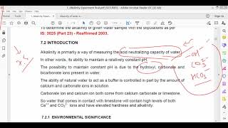 Practical Session1Determination of alkalinity 1 [upl. by Hale]