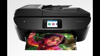 HP Envy Photo 7855 Review  HP Print Photos [upl. by Anaujik]