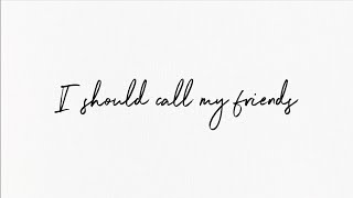 Shawn Mendes  Call My Friends Lyric Video [upl. by Ettessil104]