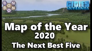 CitiesSkylines  Map of the Year 2020  Preview Show  The Next Best Five [upl. by Cleopatra]