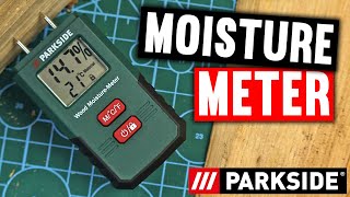 Parkside Moisture Meter PMSHM 2 A2 from LIDL  Unboxing amp Testing  for Firewood and Walls [upl. by Nauqal]