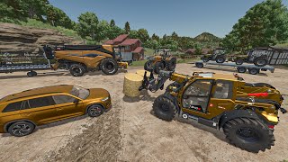 Tout est en OR dans ma Ferme  Farming Simulator 25 [upl. by Wrennie]