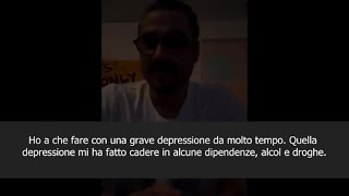 Lex calciatore Osvaldo Ho una grave depressione [upl. by Aerdnas]