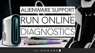 Steps to Run Online Diagnostics on Alienware PC [upl. by Merete]