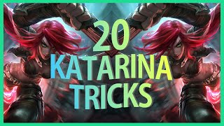 20 Katarina Tips amp Tricks 🧐  S12 Katarina Guide  2022 [upl. by Suirtemid]