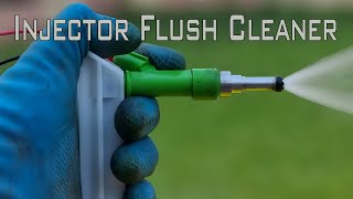 Universal Fuel Injector Flush Cleaner with carb cleanerCleaning injectors without expensive tools [upl. by Eesac]