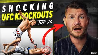 BISPINGS most BRUTAL UFC KNOCKOUTS  EVER  BUT did he pick the UFC 100 KO [upl. by Oetomit]