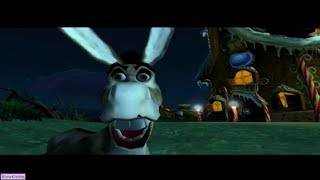 Shrek 2  Spooky Forest  Carriage Catching Hero Time  Donkey [upl. by Tnirb]