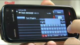 Handson with the Nokia 5800 XpressMusic Tube [upl. by Perretta]