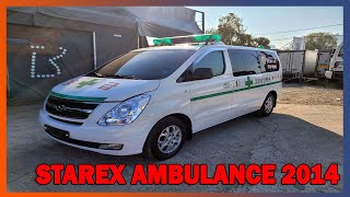 USEDCAR BUSYMAN Autos usados en corea STAREX AMBULANCE WHITE KMJWS37KBEU 605902 [upl. by Zeralda145]