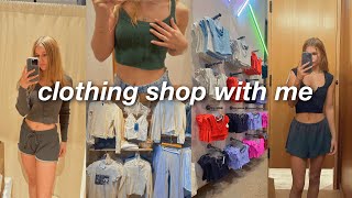 CLOTHING SHOP WITH ME VLOG  clothing haul [upl. by Isabel31]