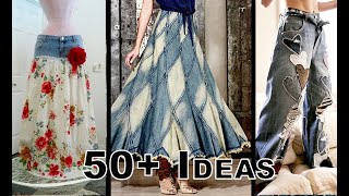 50 Epic Ideas to Upcycle Your OLD JEANS [upl. by Aliel]