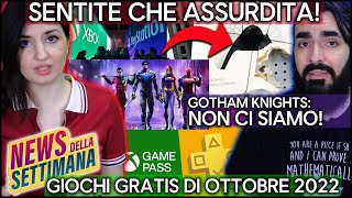 SONY SITUAZIONE RIDICOLA  GOTHAM KNIGHTS NON VA BENE  I GIOCHI GRATIS PS5 PS4 XSX PC NEWS [upl. by Enelrad]