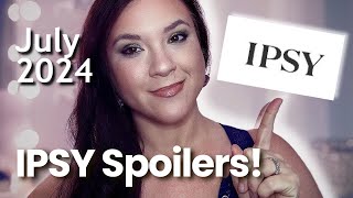 JULY 2024 IPSY SPOILERS Ipsy Glam Bag BoxyCharm amp Beauty Boost Sneak Peek [upl. by Ahtelra]