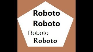 Android Studio Add Roboto Font on Your Android Project [upl. by Leahciam]