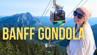 BANFF SUMMER GONDOLA  Banff National Park [upl. by Wrennie]