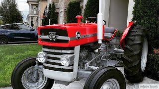 massey ferguson 135 after its restorion better than new maybe [upl. by Clementina]