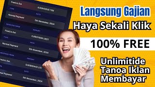 Sekali Klaem Saja Langsung Cair Gak Ribet  Penghasil Uang Gratis Tercepat 2024 Terbukti Membayar [upl. by Sandro552]