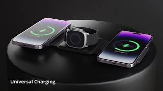 3 in 1 Foldable Charger for Apple  Samsung [upl. by Foote891]