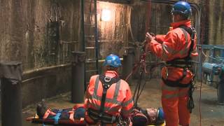 Confined space rescue demonstration [upl. by Frida141]