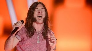 Simon Meli Sings Ramble On The Voice Australia Season 2 [upl. by Downing855]