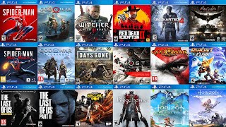 Top 30 Best PS4 Games of All Time  Best Playstation 4 Games [upl. by Hplodur]