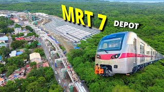 MRT 7 Depot Transforming Manilas Commute  MRT 7 Update [upl. by Iaoh]