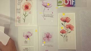 Aquarel bloemen schilderen [upl. by Harac]