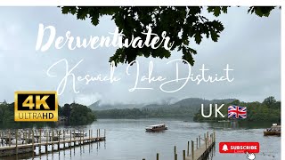 DerwentwaterThe Derwentwater WalksMost scenic lake Lake DistrictKeswickUK4K [upl. by Essirehs]