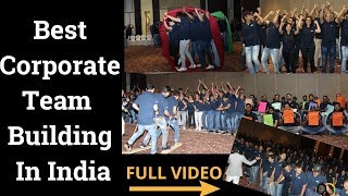 Best Corporate Team Building GamesActivities in India  Full Video [upl. by Farnham756]