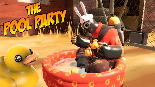 TF2 The Pool Party NEW PYRO TAUNT [upl. by Tamis]