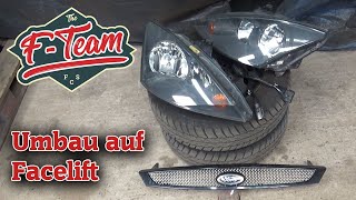 Scheinwerfer ausbauen  Facelift Umbau Ford Focus MK1  Scheinwerferumbau  Tutorial  the F  Team [upl. by Adelice]